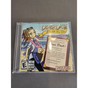 Diner Dash Flo On the Go - Windows/Mac (2006) PC CD-ROM - Original Owner